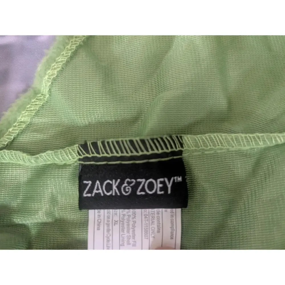 Zack & Zoey Dog Puppy Green SEA TURTLE Halloween Costume Photos Plush Size XL